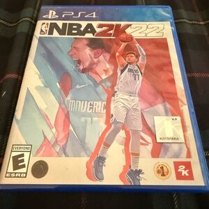 NBA 2K22 for PS4 - Blue Case